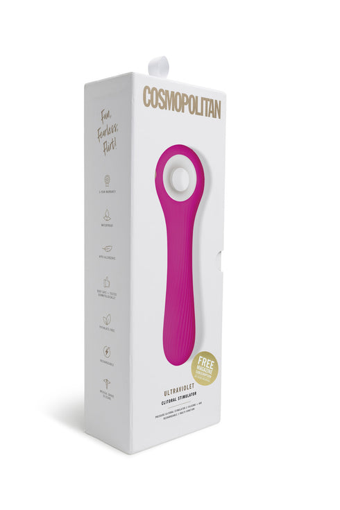 COSMOPOLITAN ULTRAVIOLET TOY WITH STERILIZING CASE PINK